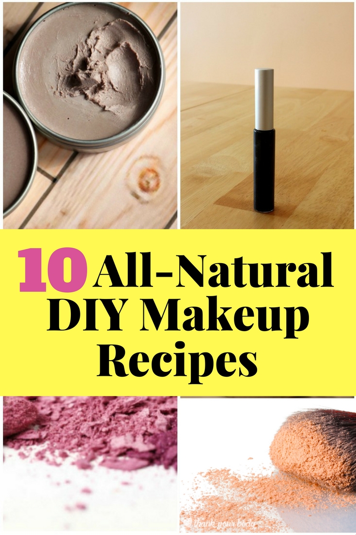 Being beautiful doesn't have to be expensive. Try these DIY makeup recipes that will surely save you a few bucks.