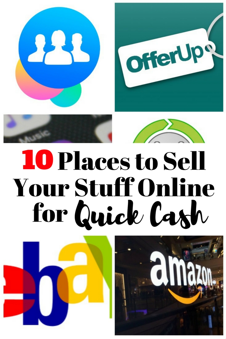 10 Places to Sell Your Stuff Online for Quick Cash - The Budget Diet