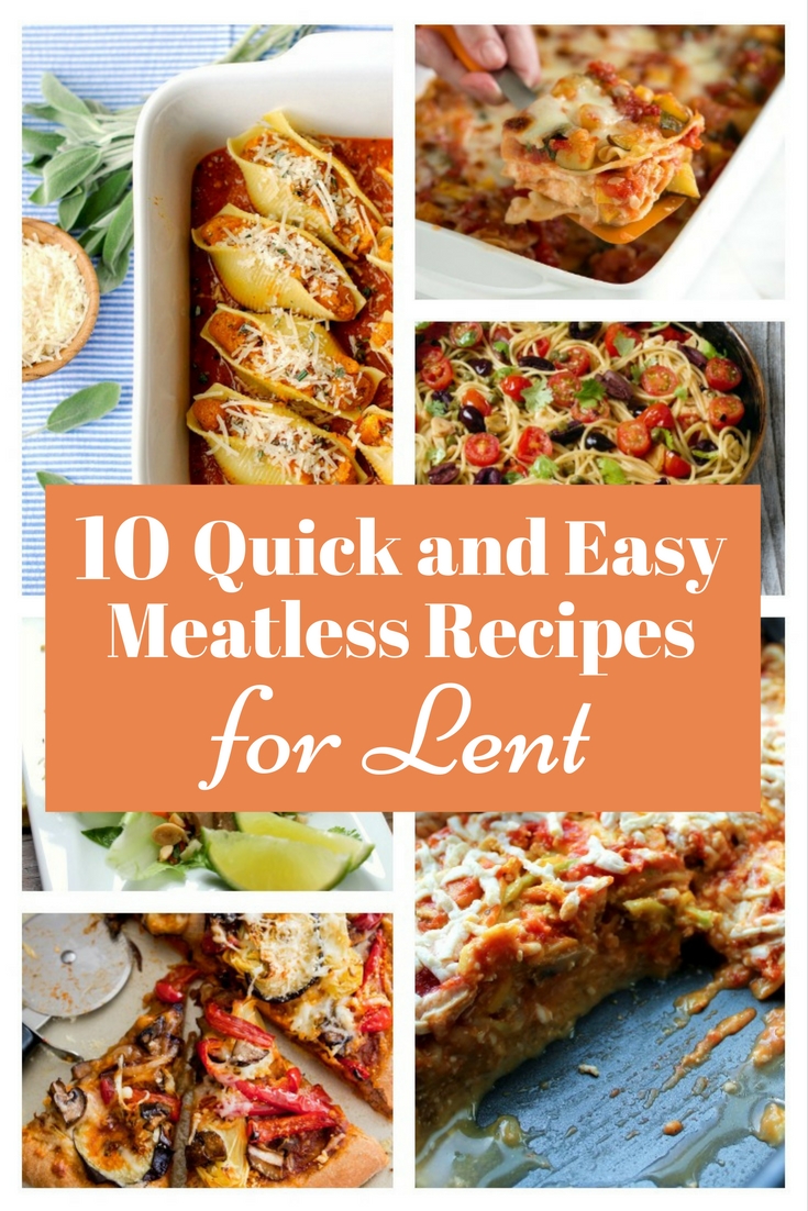 Here are some delicious and frugal meatless recipes for Lent.