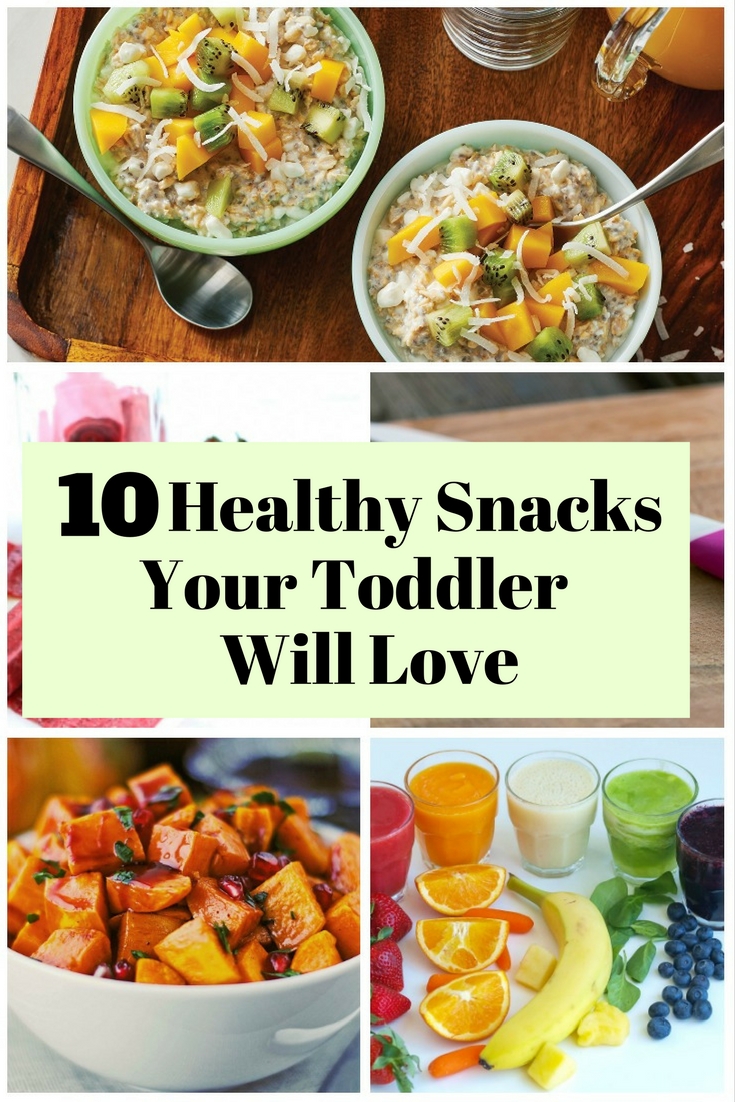 Toddlers love to eat and you can make them their snacks delicious with these 10 tasty ideas that are not only easy to prepare but also hearty.