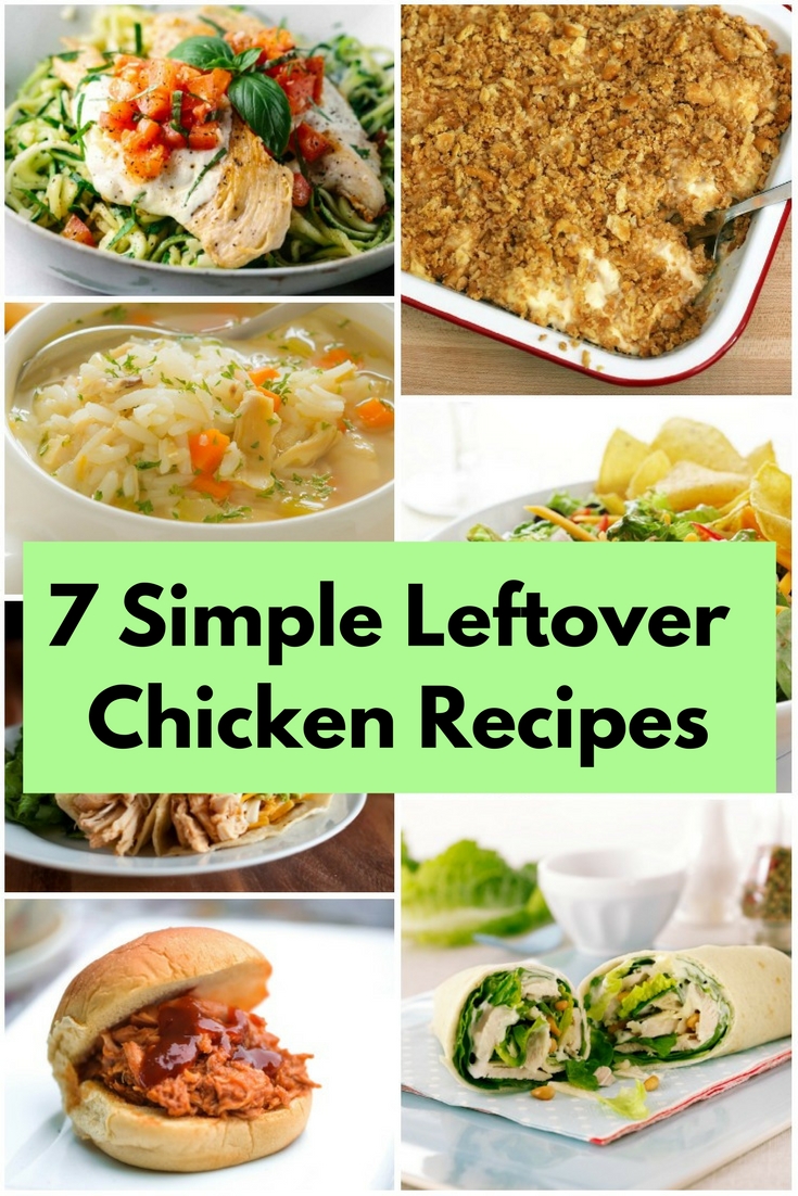 Had a big party last night and you don't know what to do with chicken leftover? Here are some tasty recipes that will definitely save those chickens.