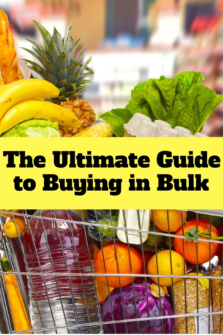 Buying in bulk is one way to save money, save time and save effort. It should be part of every frugal family.