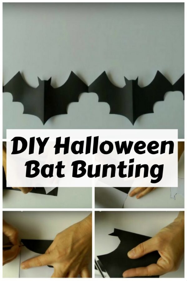 Add Batman to your walls with this Halloween DIY bat garland . With a pattern and some basic materials, you can make one on your own.