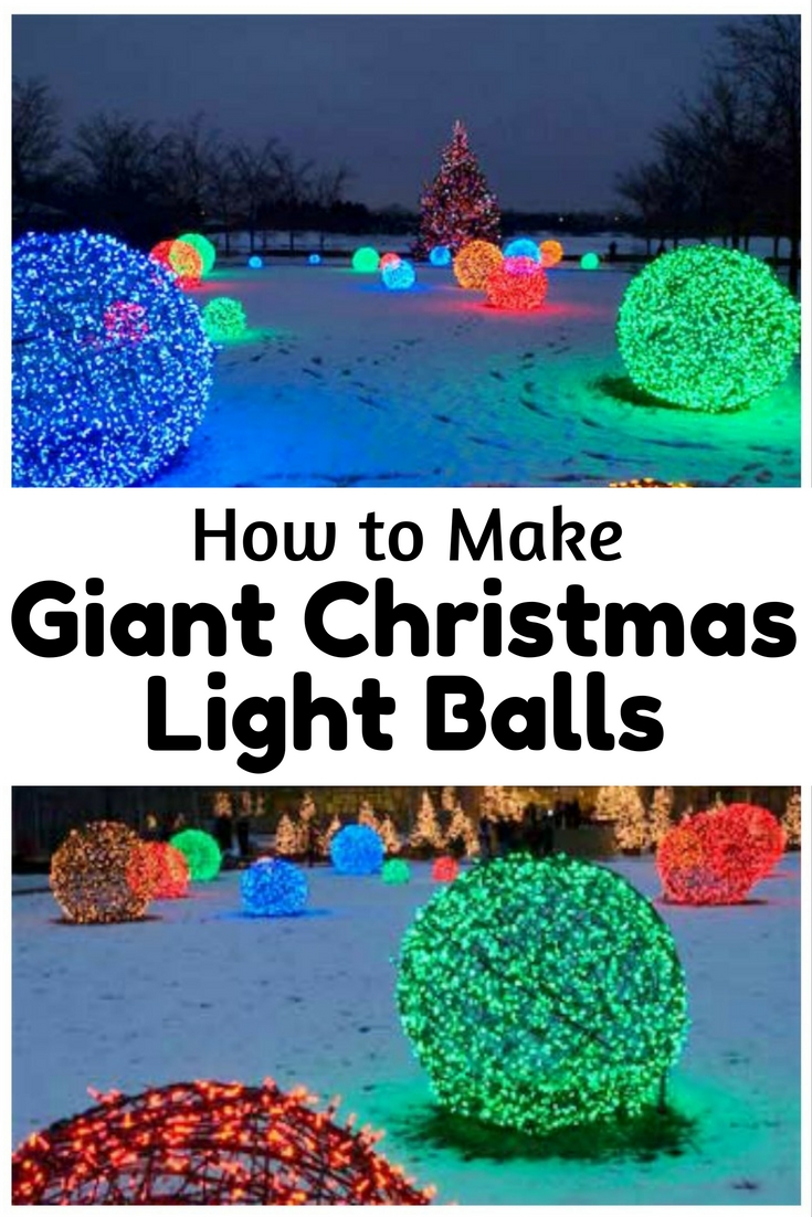 Christmas light balls are popular outdoor decors that create a unique display for this season. They are not only stunning and decorative, but are also easy to make.