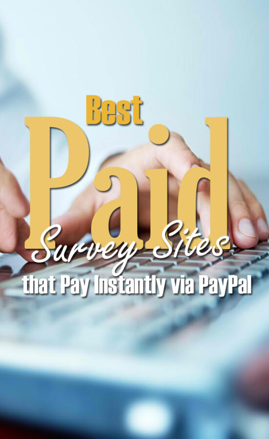 Best Paid Survey Sites that Pay Instantly via PayPal The Budget Diet