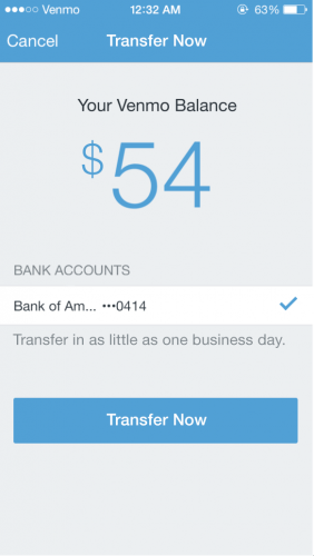 venmo screenshot