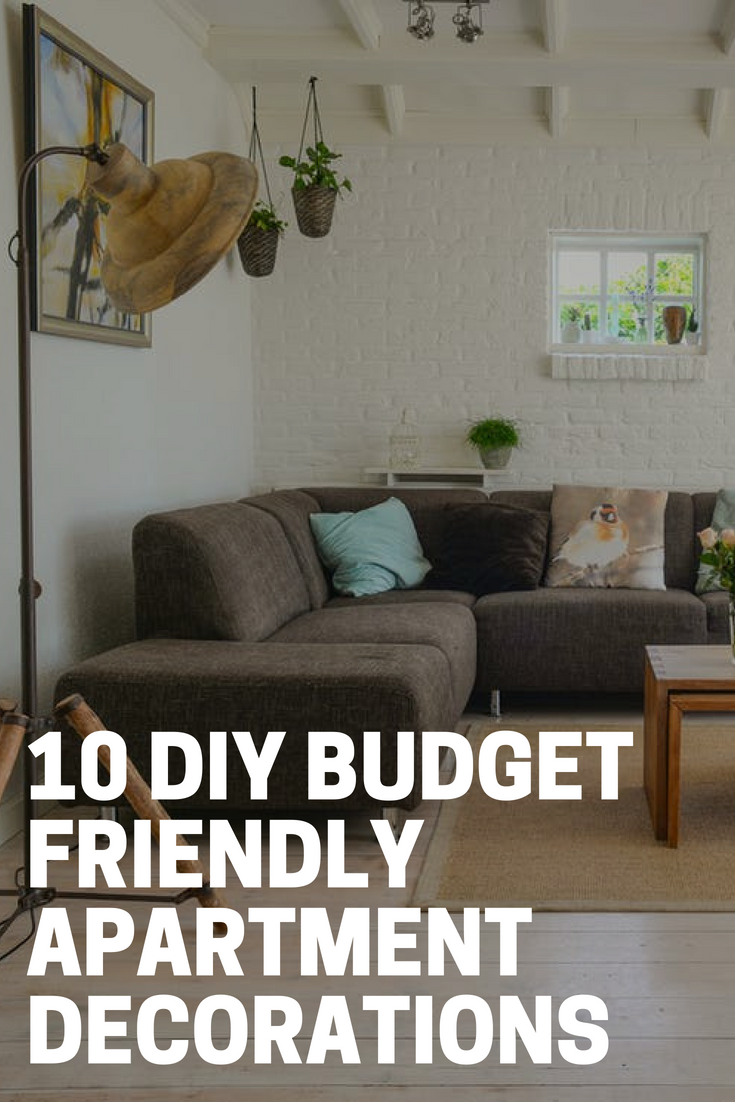 10 DIY Budget Friendly Apartment Decorations