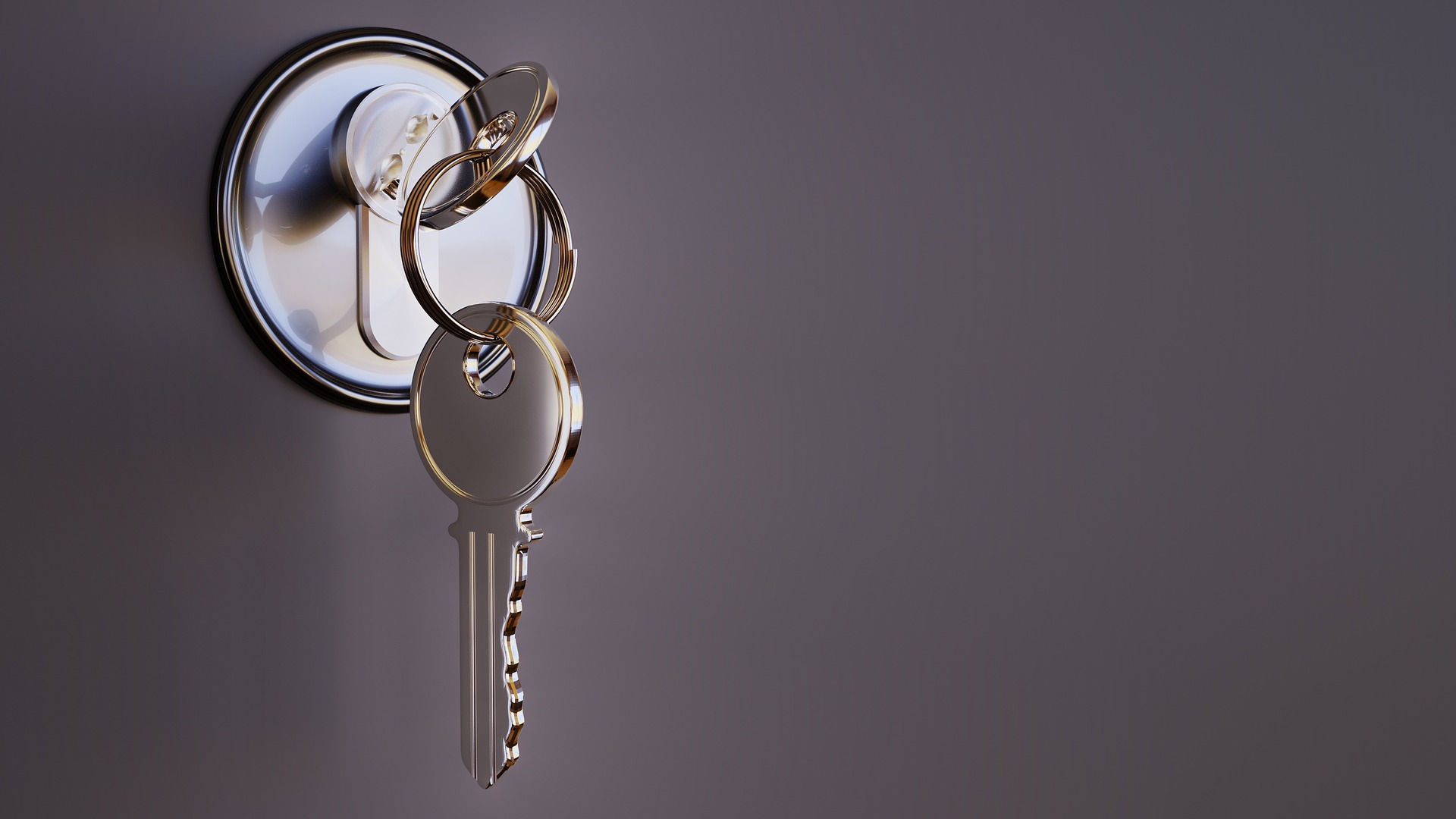 Keys in a lock