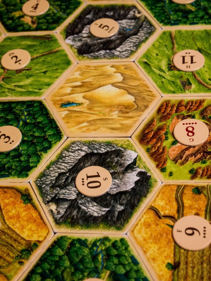 Settlers of Catan board game