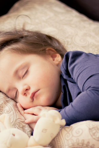 A child sleeping