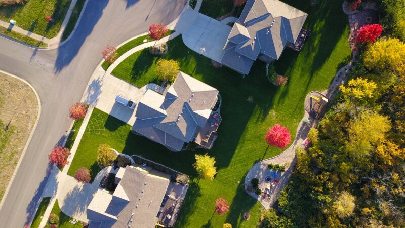 houses from above