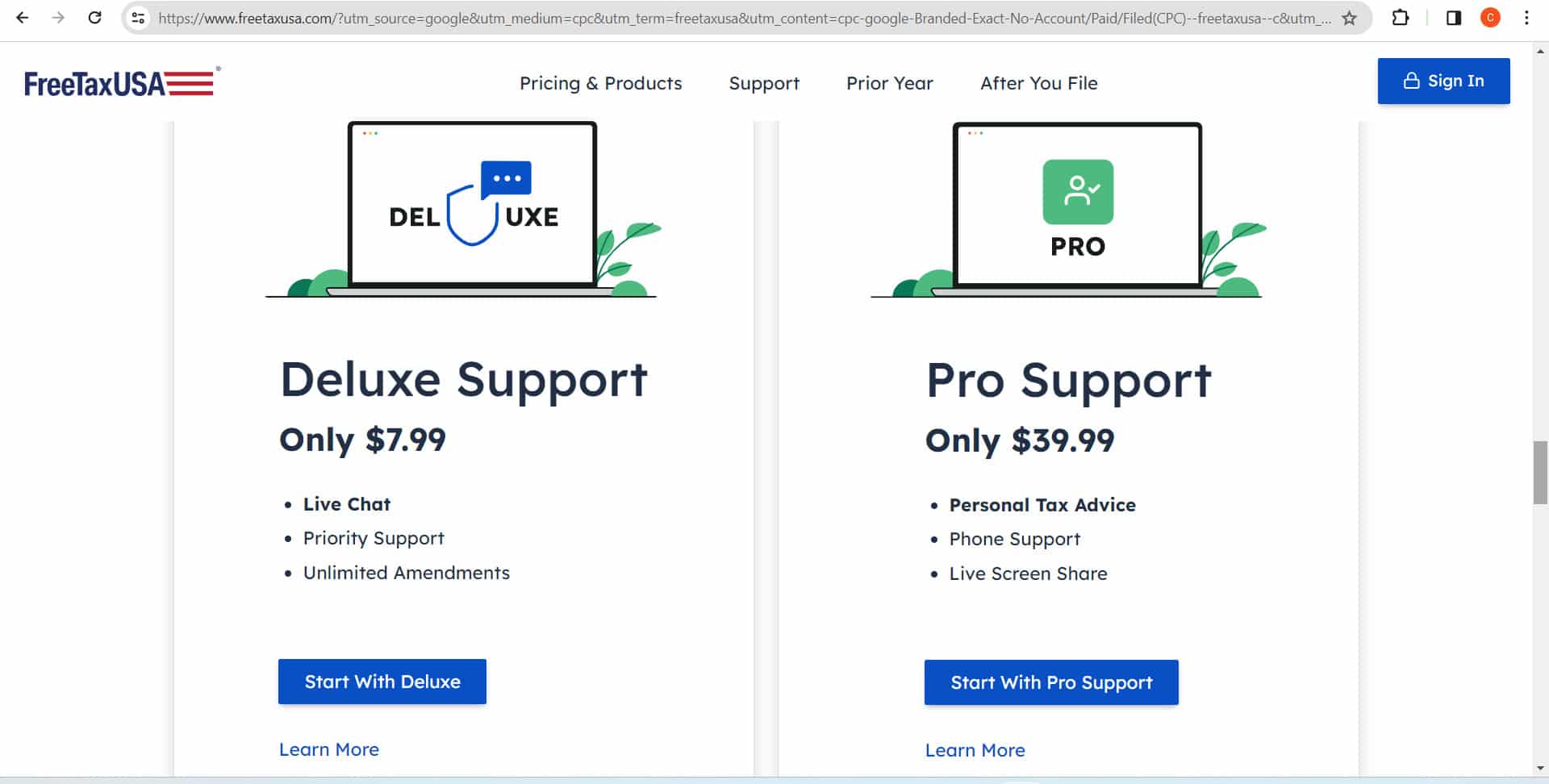 FreeTaxUSA vs Liberty Tax