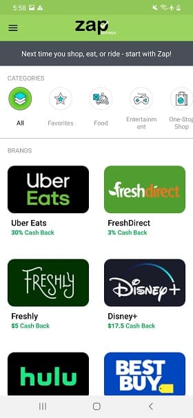 Cash-back-offers