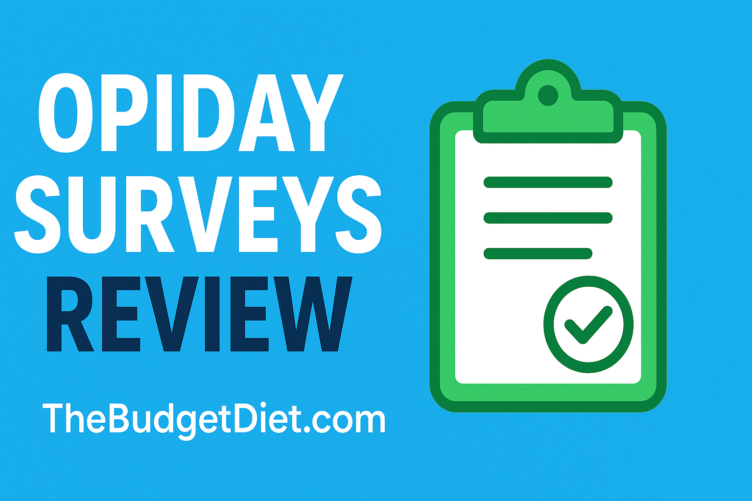 Opiday Review